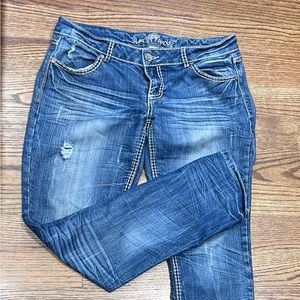 Almost Famous Juniors Distressed Jeans Juniors SZ13